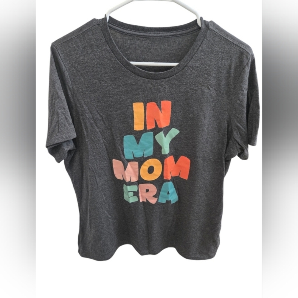 "In My Mom Era" Grey Bella Canvas T-Shirt